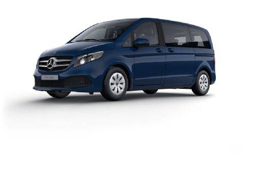 Mercedes benz v klasse blau