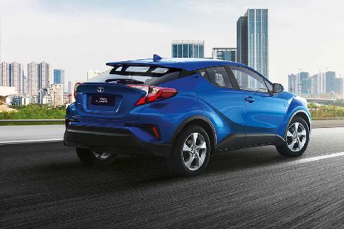 C-HR Rear angle view