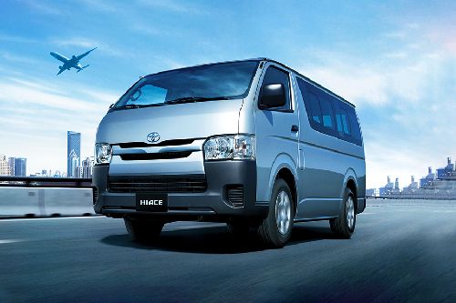 Hiace Commuter Front angle low view