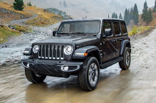 Jeep Wrangler  Front Side View Jeep Wrangler  Front Side View