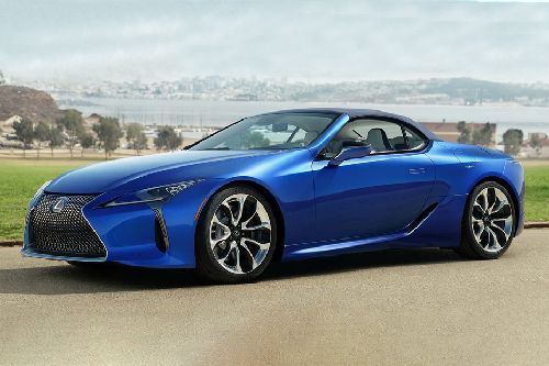Lexus LC Convertible Front Side View Lexus LC Convertible Front Side View
