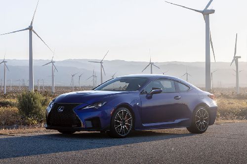 Lexus RC-F Front Side View