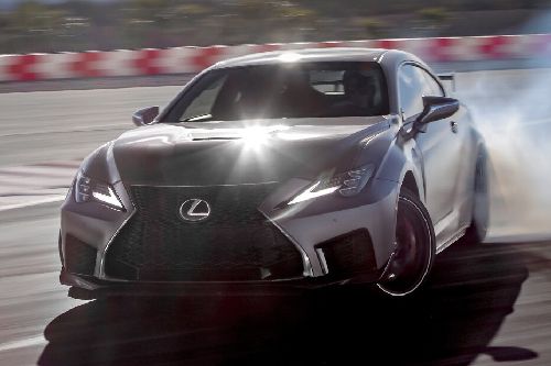 Lexus RC-F Front Side View