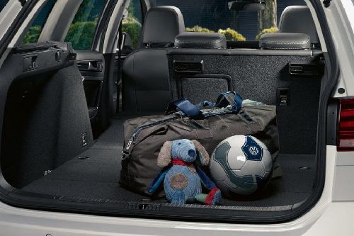 Storage Closer View of Volkswagen Golf Wagon