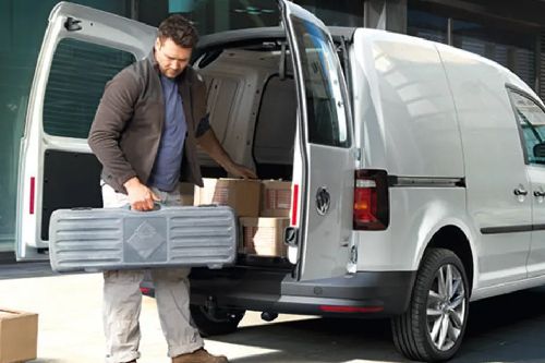 Storage Closer View of Volkswagen Caddy LCV Storage Closer View of Volkswagen Caddy LCV
