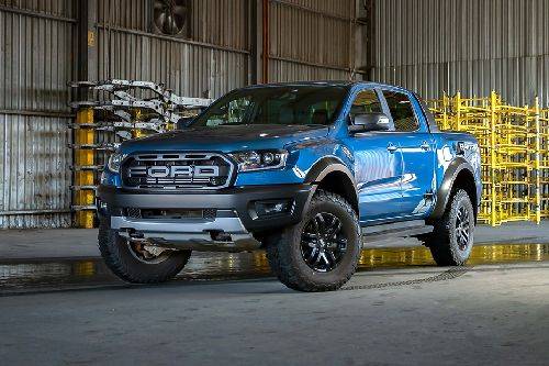 Ford Raptor Front Side View