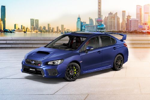 Subaru WRX STI Front Side View