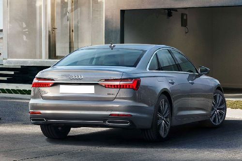 A6 Sedan Rear angle view A6 Sedan Rear angle view