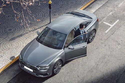 Top View of A6 Sedan Top View of A6 Sedan
