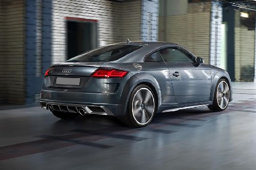 TT Coupe Rear angle view TT Coupe Rear angle view