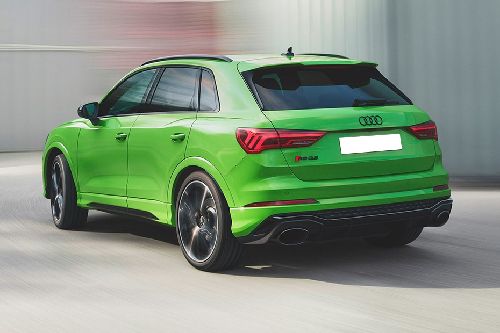 Rear Cross Side View of Audi RS Q3