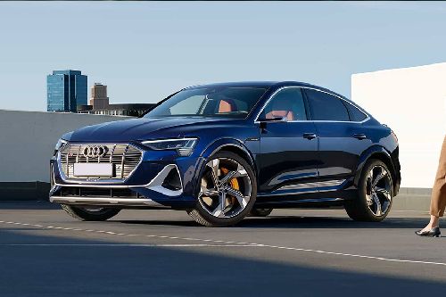 Audi e-Tron S Sportback Front Side View Audi e-Tron S Sportback Front Side View