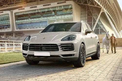 Porsche Cayenne Front Side View Porsche Cayenne Front Side View