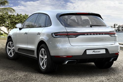 Rear Medium View of Porsche Macan
