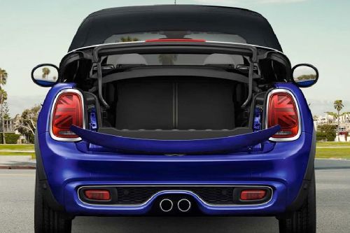 Trunk Open Closer View of Convertible