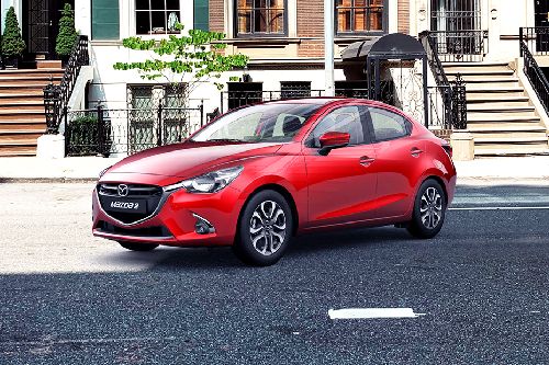 Mazda 2 Sedan Front Side View