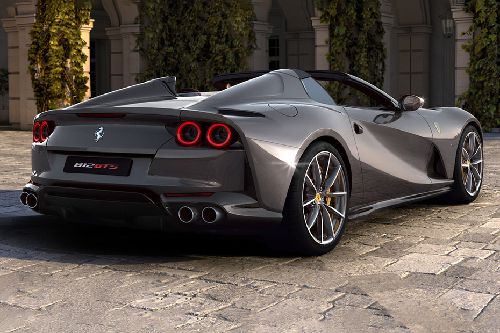 812  GTS Rear angle view 812  GTS Rear angle view