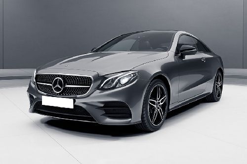 Mercedes-Benz E-Class Coupe Front Side View Mercedes-Benz E-Class Coupe Front Side View