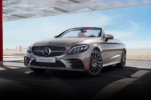 Mercedes-Benz C-Class Cabriolet Front Side View Mercedes-Benz C-Class Cabriolet Front Side View