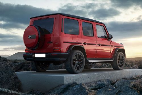 G Class Rear angle view G Class Rear angle view