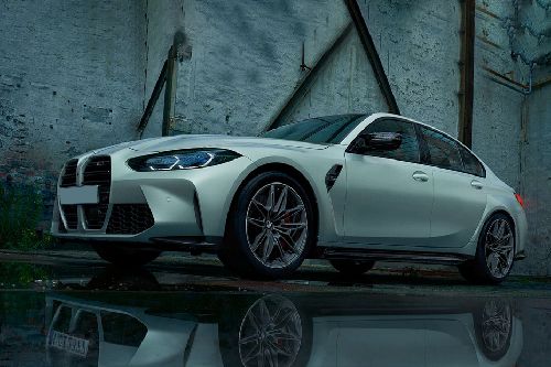 BMW M3 Competition Front Side View BMW M3 Competition Front Side View