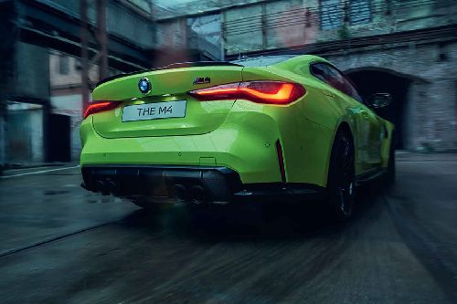 M4 Competition Rear angle view M4 Competition Rear angle view