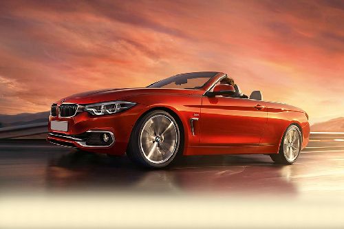 BMW 4 Series Convertible Front Cross Side View BMW 4 Series Convertible Front Cross Side View