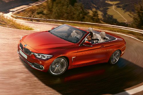 4 Series Convertible Front deep low Angle View 4 Series Convertible Front deep low Angle View
