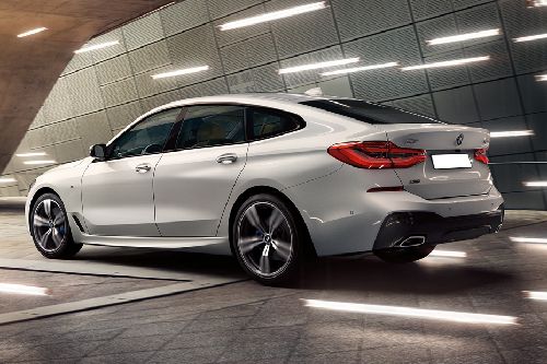 Rear Cross Side View of BMW 6 Series Gran Turismo Rear Cross Side View of BMW 6 Series Gran Turismo