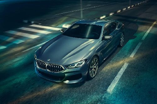 BMW 8 Series Coupe Front Side View BMW 8 Series Coupe Front Side View