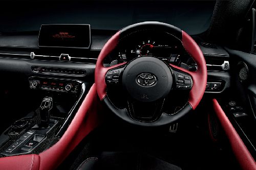 Dashboard View of GR Supra Dashboard View of GR Supra
