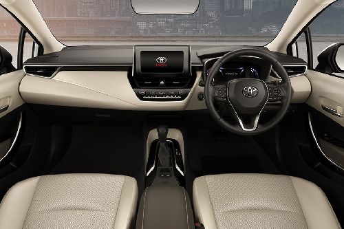 Dashboard View of Corolla Altis Dashboard View of Corolla Altis