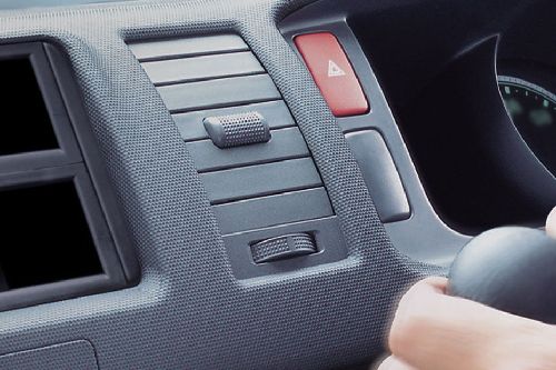 Front AC Controls of Toyota Hiace Van Front AC Controls of Toyota Hiace Van