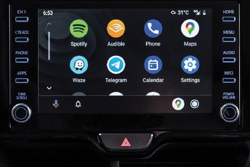 Yaris Cross touch screen Yaris Cross touch screen