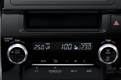Front AC Controls of Toyota Alphard Front AC Controls of Toyota Alphard