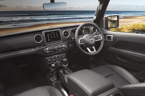 Dashboard View of Wrangler  Dashboard View of Wrangler