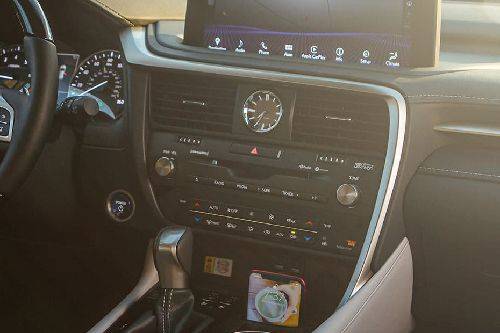 Front AC Controls of Lexus RX