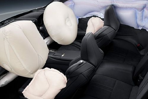 Lexus LC AirBags View Lexus LC AirBags View