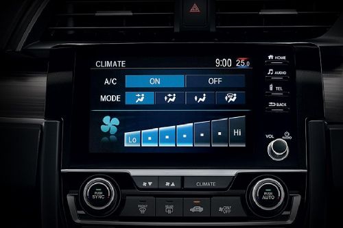 Front AC Controls of Honda Civic Front AC Controls of Honda Civic