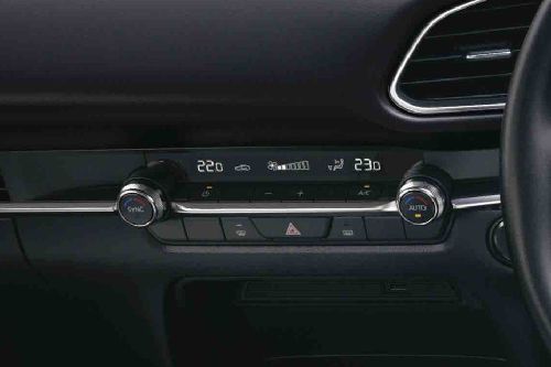 Front AC Controls of Mazda CX-30 Front AC Controls of Mazda CX-30