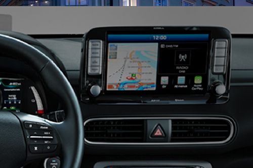 Front AC Controls of Hyundai Kona Electric Front AC Controls of Hyundai Kona Electric