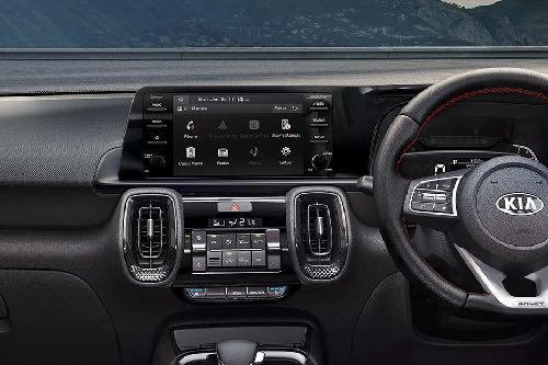 Front AC Controls of Kia Sonet Front AC Controls of Kia Sonet