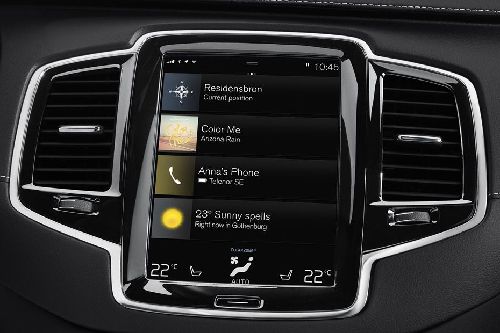 Front AC Controls of Volvo XC90