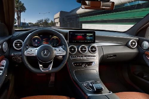 Dashboard View of C-Class Saloon Dashboard View of C-Class Saloon