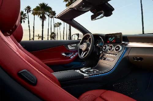 Dashboard View of C-Class Cabriolet Dashboard View of C-Class Cabriolet