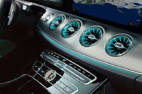 Front AC Controls of Mercedes-Benz E-Class Cabriolet Front AC Controls of Mercedes-Benz E-Class Cabriolet
