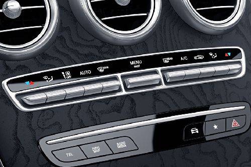 Front AC Controls of Mercedes-Benz GLC Class