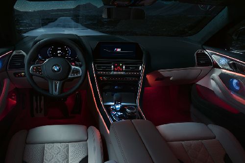 Dashboard View of M8 Gran Coupe Competition Dashboard View of M8 Gran Coupe Competition